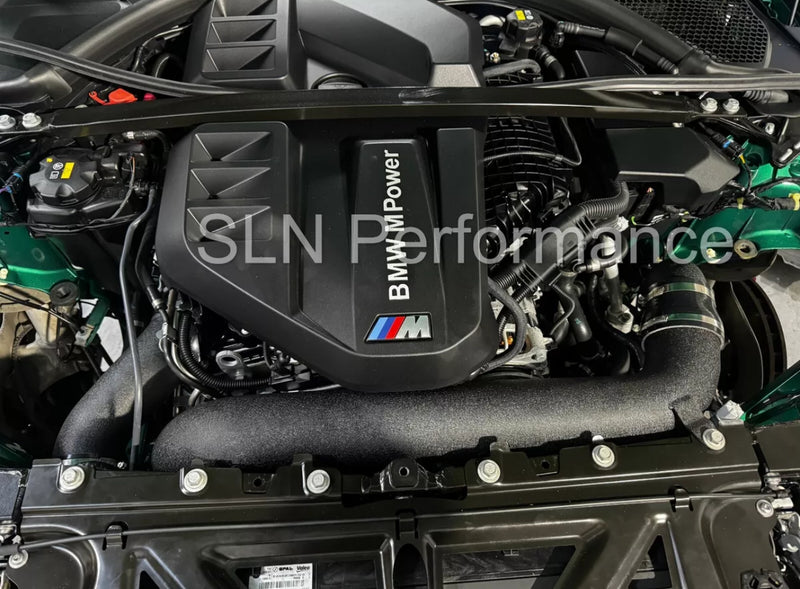 Load image into Gallery viewer, SLN  BMW G87 M2 G80 M3 G82 G83 M4 S58 2021+ Front Mount Intake RED or BLUE FILTERS
