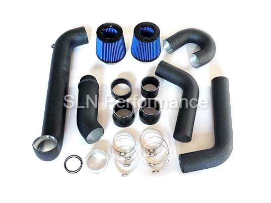 Load image into Gallery viewer, SLN  BMW G87 M2 G80 M3 G82 G83 M4 S58 2021+ Front Mount Intake RED or BLUE FILTERS
