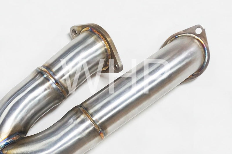 Load image into Gallery viewer, WHP BMW S58 M3 G80 M4 G82 Single Mid Pipe with Under-Brace
