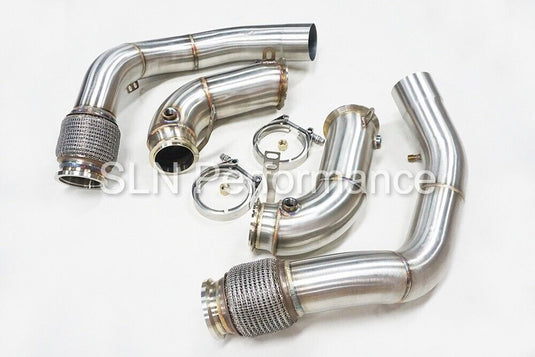 SLN BMW F90 M5 M8 Downpipes 2017+ | BMW F91/F92/F93 M8 S63M 2020+