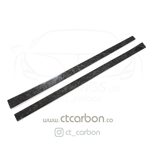 BMW M2 / M2C F87 FORGED CARBON FIBRE SIDE SKIRTS - 3D STYLE - CT Carbon