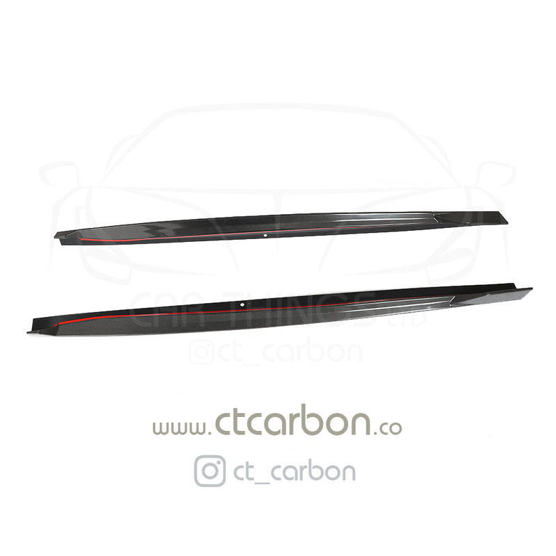 Load image into Gallery viewer, BMW X5 G05 CARBON FIBRE SIDE SKIRTS - CT DESIGN - CT Carbon
