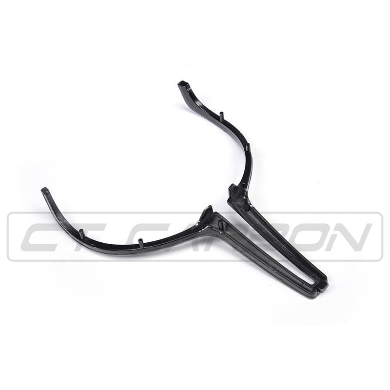 Load image into Gallery viewer, BMW M Fxx CARBON FIBRE STEERING WHEEL TRIM (2012-2020)
