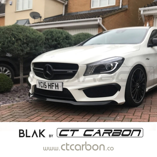 MERCEDES W176 A-CLASS & CLA-CLASS 2010-2016 BLACK GRILL - BLAK BY CT CARBON - CT Carbon