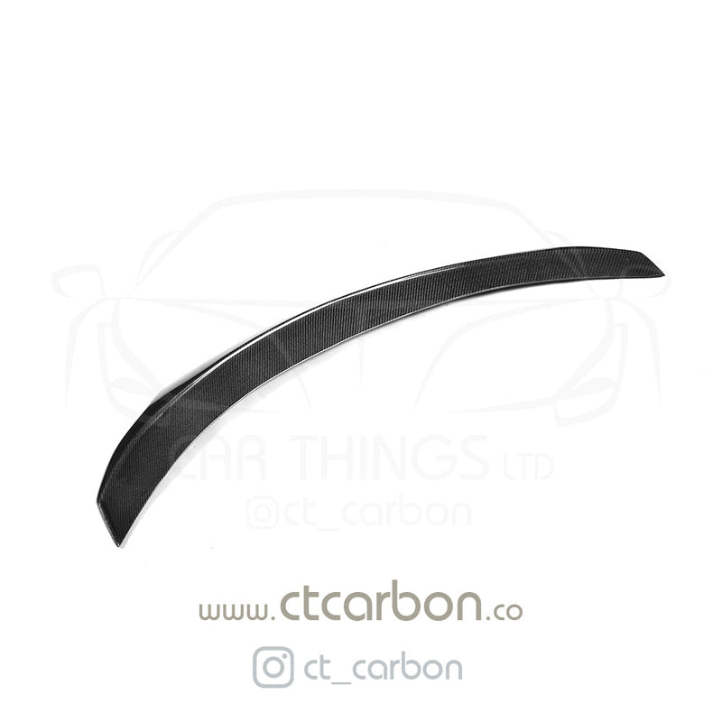 Load image into Gallery viewer, MERCEDES C63/C63S W205 SALOON CARBON SPOILER - DUCKTAIL PS STYLE - CT Carbon
