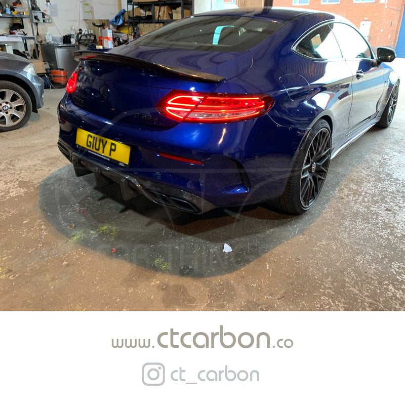 Load image into Gallery viewer, MERCEDES C63 W205 COUPE FULL CARBON FIBRE KIT - B STYLE - CT Carbon
