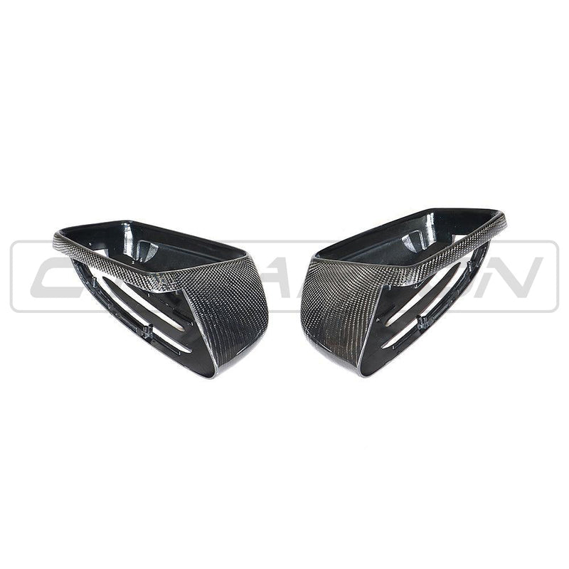 Load image into Gallery viewer, MERCEDES C &amp; E CLASS W204 &amp; W212 CARBON FIBRE MIRRORS
