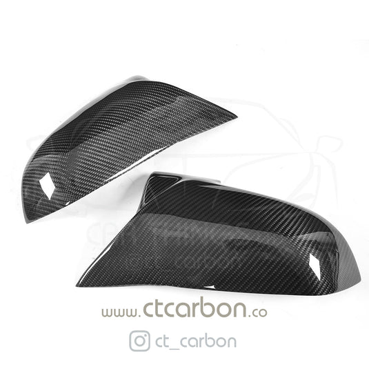 BMW CARBON MIRROR REPLACEMENT Fxx 1, 2, 3, 4 SERIES - OEM+ M STYLE - CT Carbon