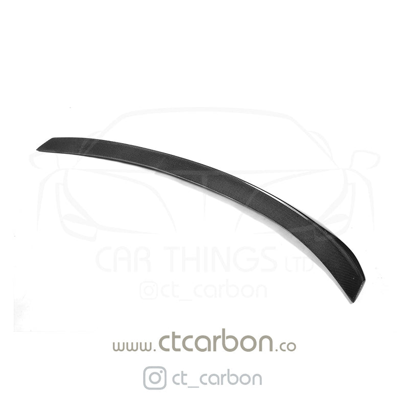 Load image into Gallery viewer, MERCEDES C63/C63S W205 SALOON CARBON SPOILER - DUCKTAIL PS STYLE - CT Carbon
