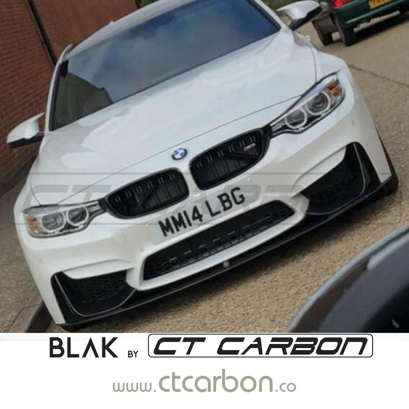 Load image into Gallery viewer, BMW M3 F80 DOUBLE SLAT BLACK GRILL - BLAK BY CT CARBON - CT Carbon
