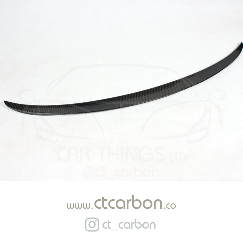 Load image into Gallery viewer, BMW M3 F80 &amp; F30 3 SERIES CARBON FIBRE SPOILER - MP STYLE - CT Carbon
