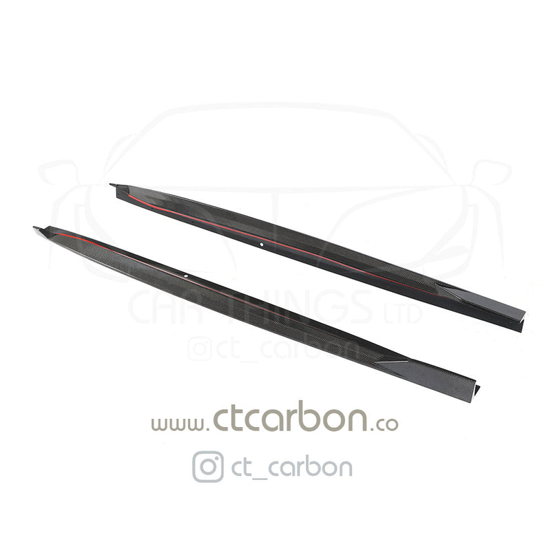 Load image into Gallery viewer, BMW X5 G05 CARBON FIBRE SIDE SKIRTS - CT DESIGN - CT Carbon
