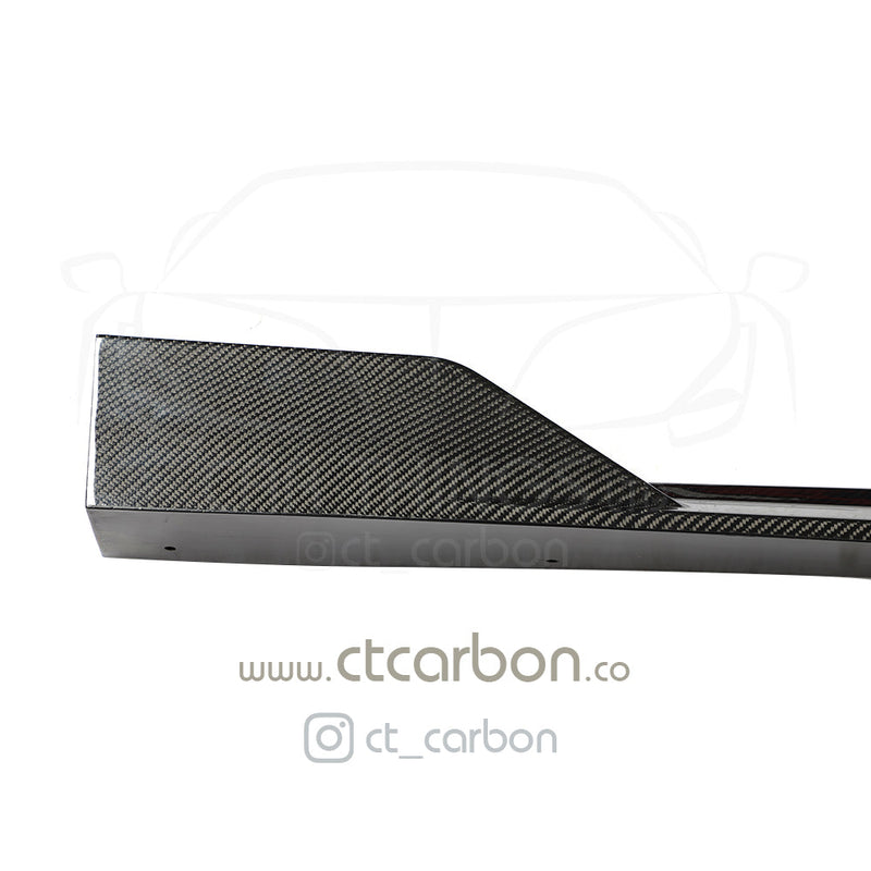 Load image into Gallery viewer, BMW X5 G05 CARBON FIBRE SIDE SKIRTS - CT DESIGN - CT Carbon
