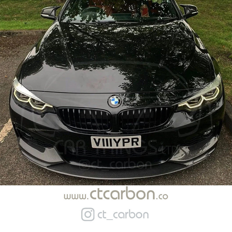 Load image into Gallery viewer, BMW F32 &amp; F33 4 SERIES CARBON FIBRE SPLITTER - MP STYLE - CT Carbon
