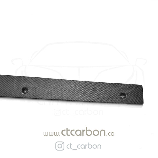 MERCEDES W205 C63 & C63S COUPE 2DR & SALOON 4DR CARBON SIDE SKIRTS - D STYLE - CT Carbon