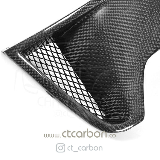 BMW F32 & F33 4 SERIES CARBON FIBRE DIFFUSER - MP STYLE - TWIN EXHAUST - CT Carbon