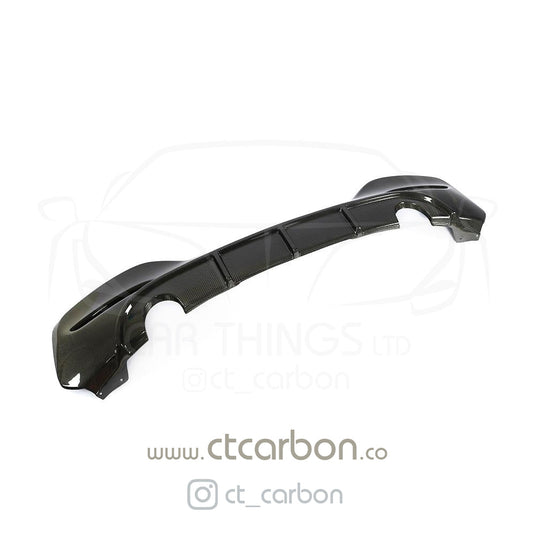 BMW F20 & F21 1 SERIES CARBON FIBRE DIFFUSER - F STYLE - CT Carbon