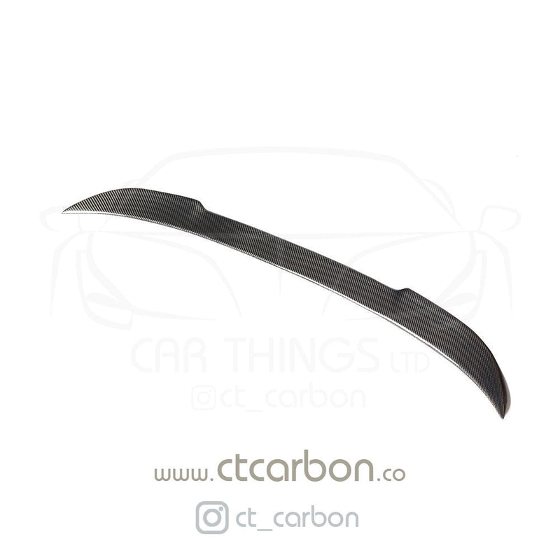 Load image into Gallery viewer, BMW M3 F80 &amp; F30 3 SERIES CARBON FIBRE SPOILER - CS STYLE - CT Carbon
