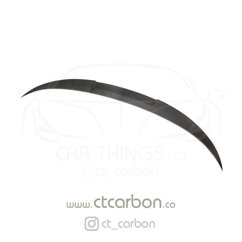 Load image into Gallery viewer, BMW M4 F83 &amp; F33 4 SERIES CARBON FIBRE SPOILER - V STYLE - CT Carbon
