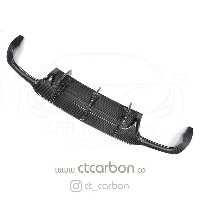 MERCEDES C-CLASS C63 W204 CARBON FIBRE DIFFUSER - DTM STYLE - CT Carbon