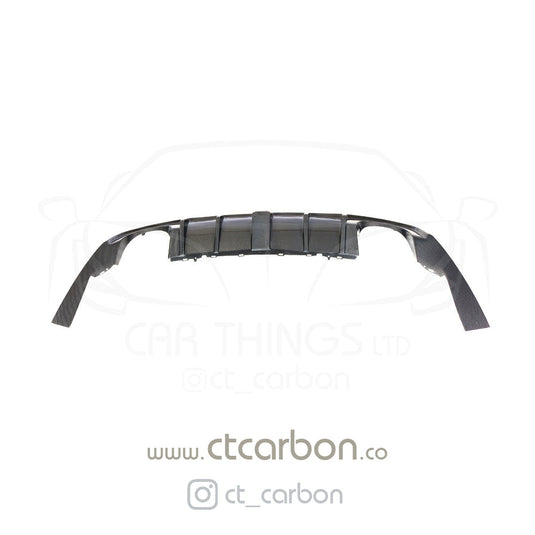 AUDI RS3 8V SALOON REAR CARBON DIFFUSER WITH DTM LIGHT - CT Carbon