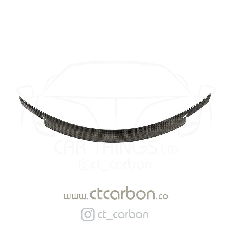 Load image into Gallery viewer, MERCEDES W205 C63 &amp; C63S COUPE 2DR CARBON SPOILER - DUCK TAIL CT DESIGN - CT Carbon
