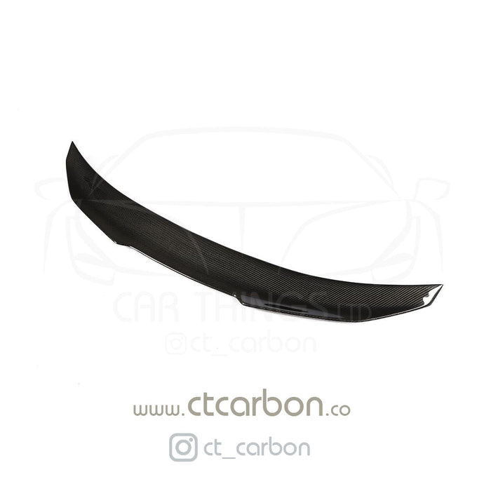 BMW M2 / M2C F87 & F22 2 SERIES CARBON FIBRE SPOILER - DUCKTAIL PS STYLE - CT Carbon