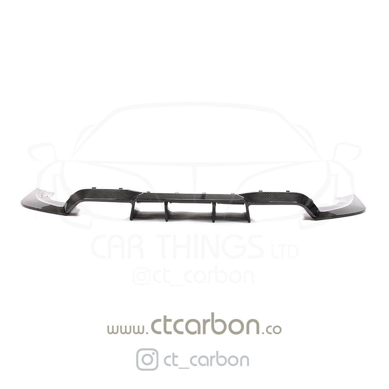 Load image into Gallery viewer, BMW M2 / M2C F87 CARBON FIBRE DIFFUSER - V STYLE - CT Carbon
