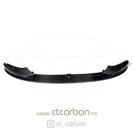 BMW F32 & F33 4 SERIES CARBON FIBRE SPLITTER - MP STYLE - CT Carbon