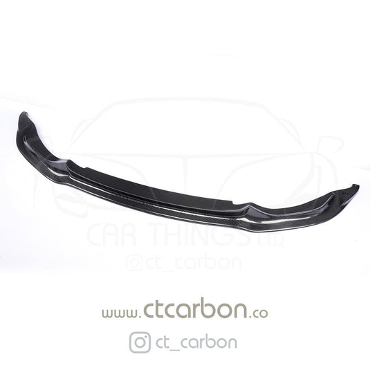 BMW M3/M4 (F80 F82 F83) CARBON FIBRE SPLITTER - V STYLE - CT Carbon