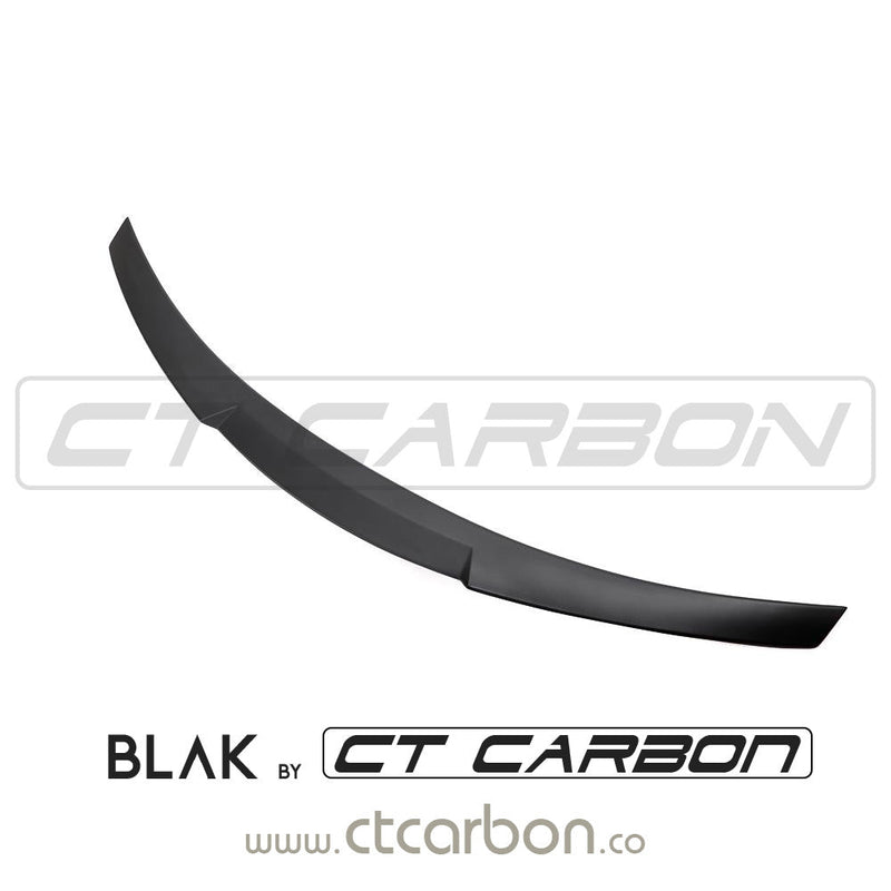 Load image into Gallery viewer, BMW M4 F82 MATTE BLACK SPOILER - V STYLE - CT Carbon
