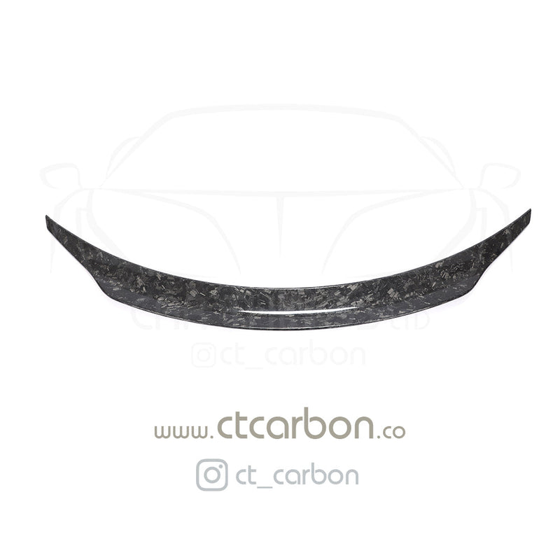 Load image into Gallery viewer, MERCEDES C63/C63S W205 COUPE FORGED CARBON SPOILER - DUCKTAIL PS STYLE - CT Carbon
