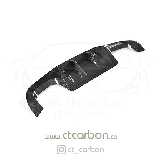 BMW M2 / M2C F87 CARBON FIBRE DIFFUSER - AK STYLE - CT Carbon