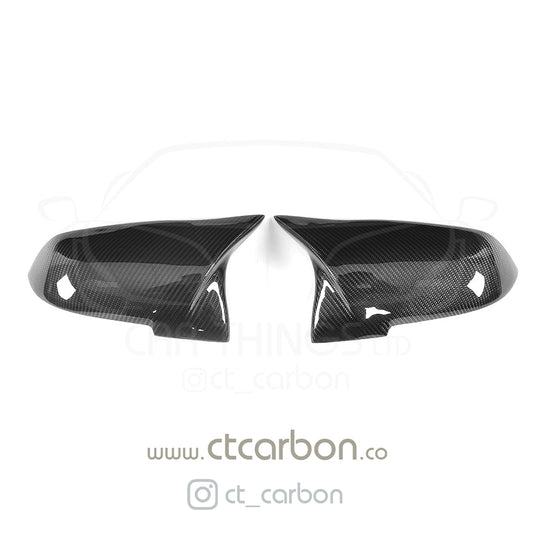 BMW CARBON MIRROR REPLACEMENT Fxx 1, 2, 3, 4 SERIES - OEM+ M STYLE - CT Carbon