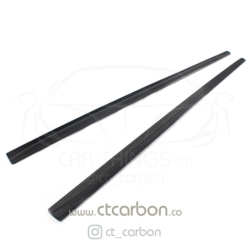 Load image into Gallery viewer, BMW F32 &amp; F33 4 SERIES CARBON FIBRE SIDE SKIRTS - MP STYLE - CT Carbon
