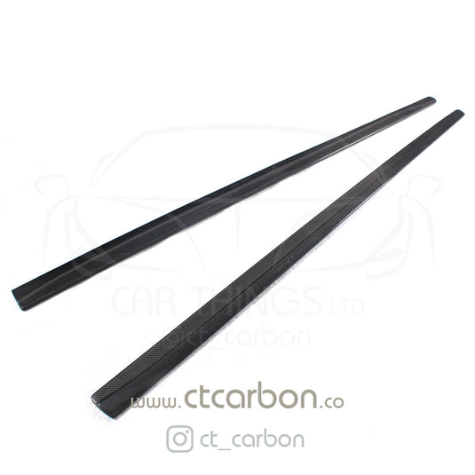 BMW F32 & F33 4 SERIES CARBON FIBRE SIDE SKIRTS - MP STYLE - CT Carbon