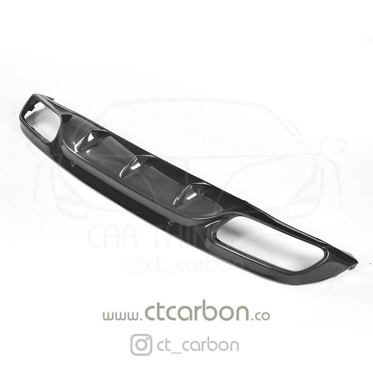 MERCEDES C63 W205 COUPE CARBON FIBRE DIFFUSER - OE STYLE - CT Carbon