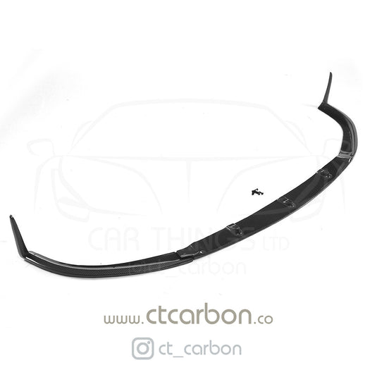 MERCEDES C63 W205 COUPE CARBON SPLITTER - ED1 STYLE - CT Carbon