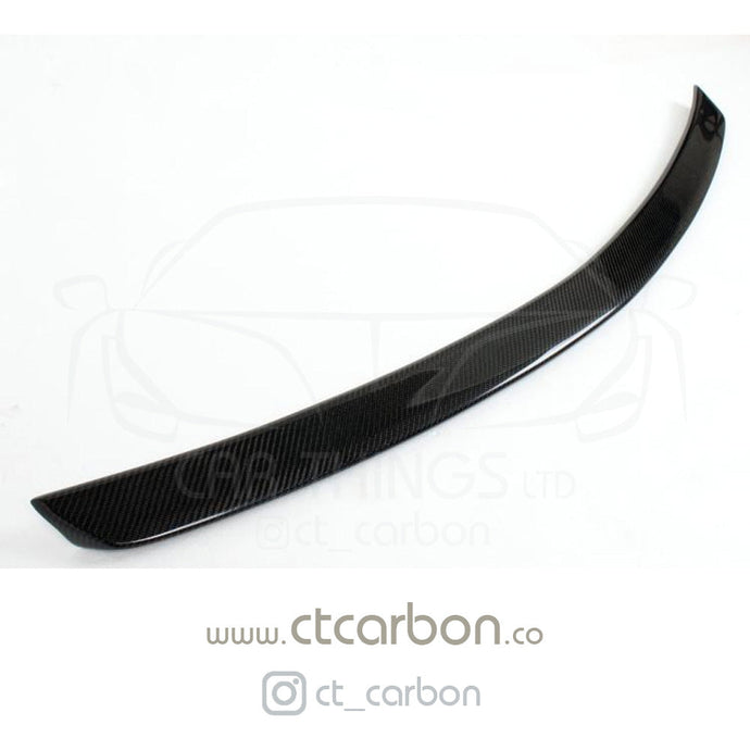 MERCEDES C-CLASS C63 W204 4DR SALOON CARBON FIBRE SPOILER - CT Carbon