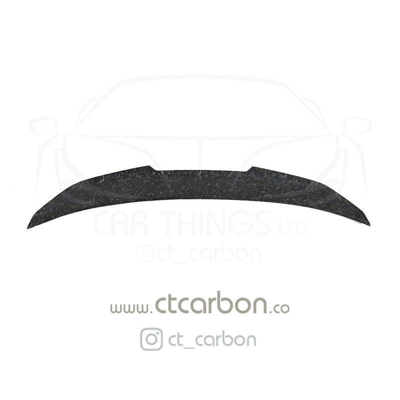 Load image into Gallery viewer, BMW M2 &amp; F22 2 SERIES FORGED CARBON FIBRE SPOILER - PS DUCKTAIL STYLE - CT Carbon
