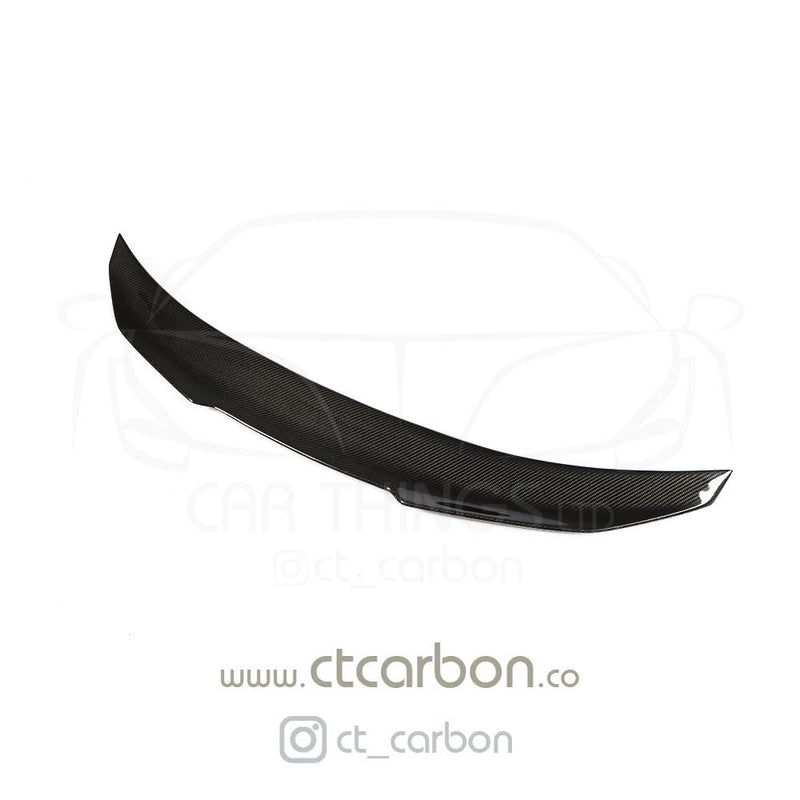 Load image into Gallery viewer, BMW M4 F82 CARBON FIBRE SPOILER - DUCKTAIL PS STYLE - CT Carbon
