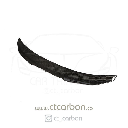 BMW M4 F82 CARBON FIBRE SPOILER - DUCKTAIL PS STYLE - CT Carbon