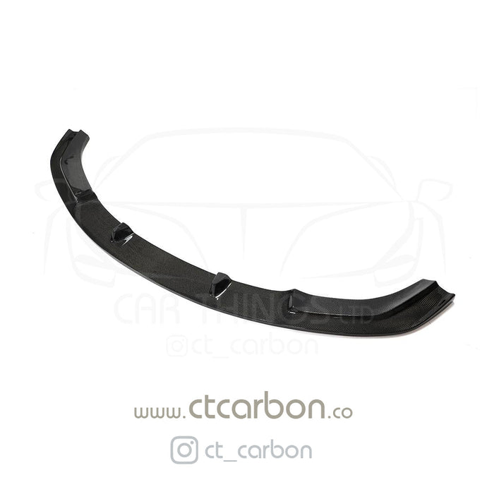 BMW M2 F87 N55(OG) CARBON FIBRE SPLITTER - 3D STYLE - CT Carbon