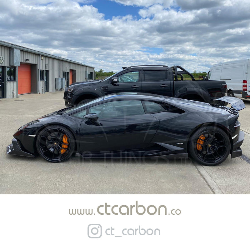 Load image into Gallery viewer, LAMBORGHINI HURACAN LP610-4 CARBON FIBRE SPOILER - CT Carbon
