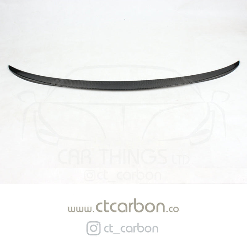 Load image into Gallery viewer, BMW M3 F80 &amp; F30 3 SERIES CARBON FIBRE SPOILER - MP STYLE - CT Carbon
