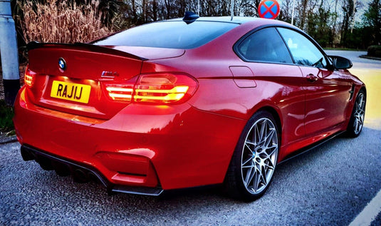 BMW M4 F82 CARBON FIBRE SPOILER - MP STYLE - CT Carbon