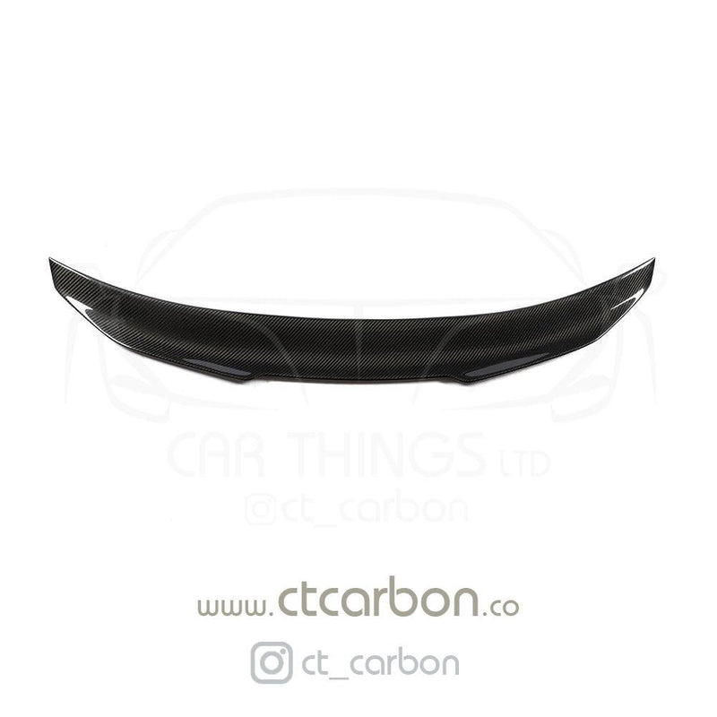 Load image into Gallery viewer, BMW M4 F82 CARBON FIBRE SPOILER - DUCKTAIL PS STYLE - CT Carbon
