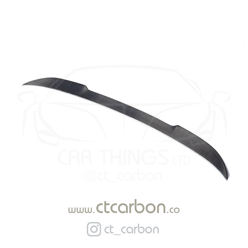 Load image into Gallery viewer, BMW M5 F90 &amp; G30 5 SERIES CARBON FIBRE SPOILER - CS STYLE - CT Carbon
