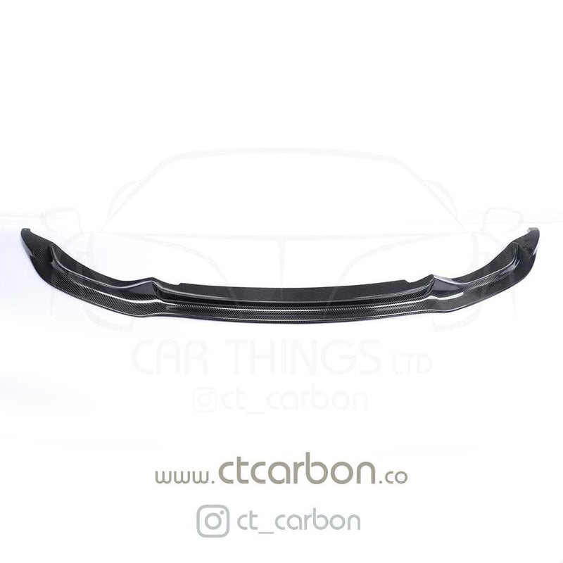 Load image into Gallery viewer, BMW M3/M4 (F80 F82 F83) CARBON FIBRE SPLITTER - V STYLE - CT Carbon
