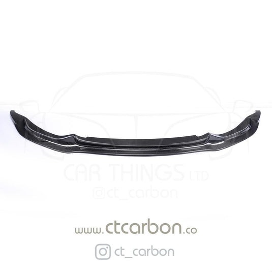 BMW M3/M4 (F80 F82 F83) CARBON FIBRE SPLITTER - V STYLE - CT Carbon